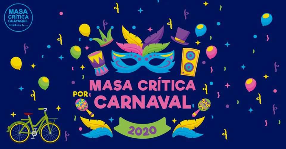 ¡Ven a nuestra Masa Crítica de carnaval!