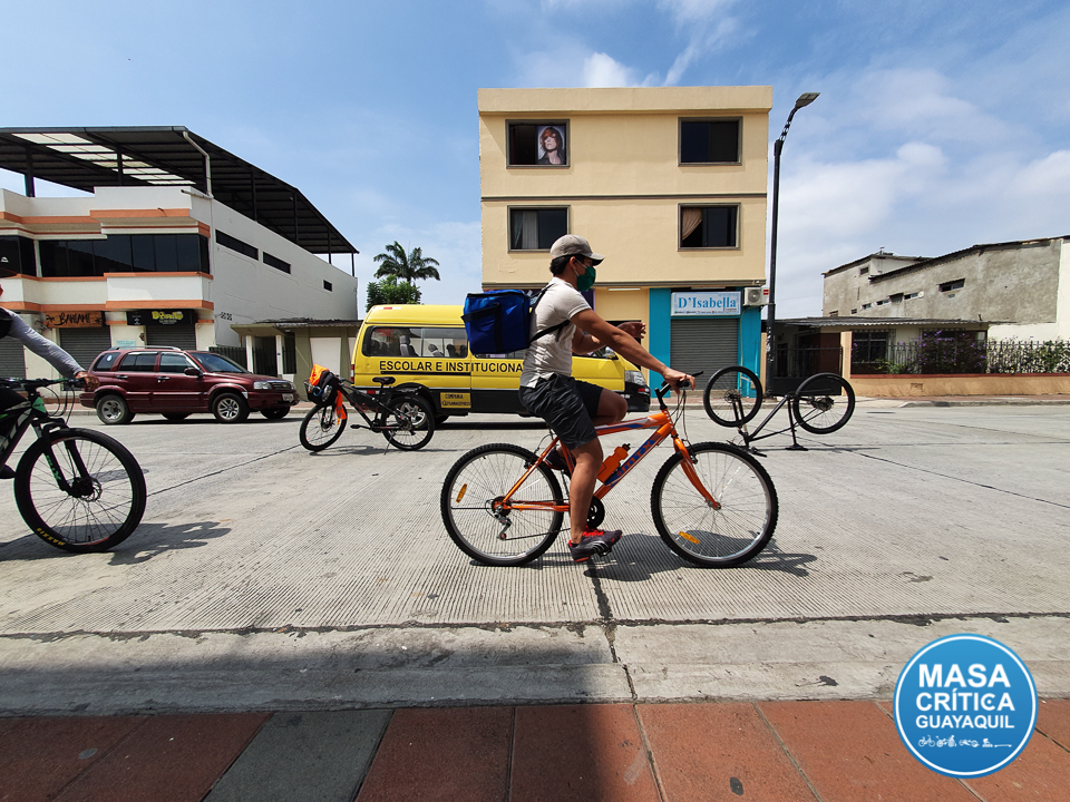 #MasaInterviene para tener ciclovías seguras en Guayaquil