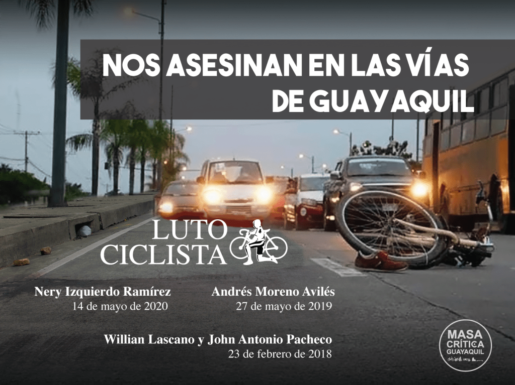Nos asesinan en las vías de Guayaquil
