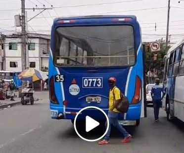 #LaBiciSeRespeta: Agresión de conductor de bus a ciclista en Portete y la&nbsp;38