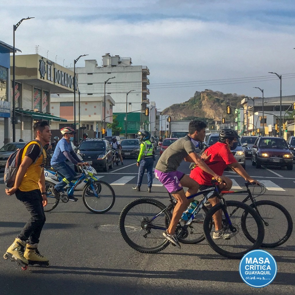 (FOTOS) Masa Crítica Guayaquil llegó al cerro del Carmen en nuestro ciclopaseo de&nbsp;agosto