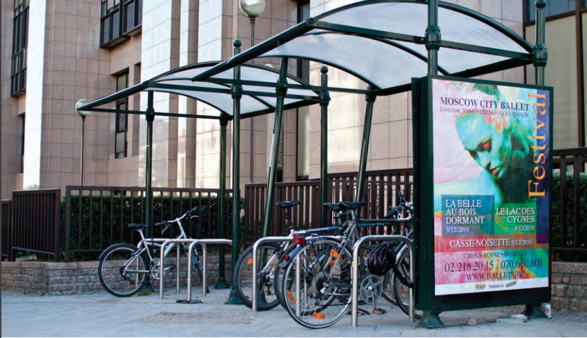 ¿Cuál es el diseño adecuado de los parqueos para&nbsp;bicicletas?