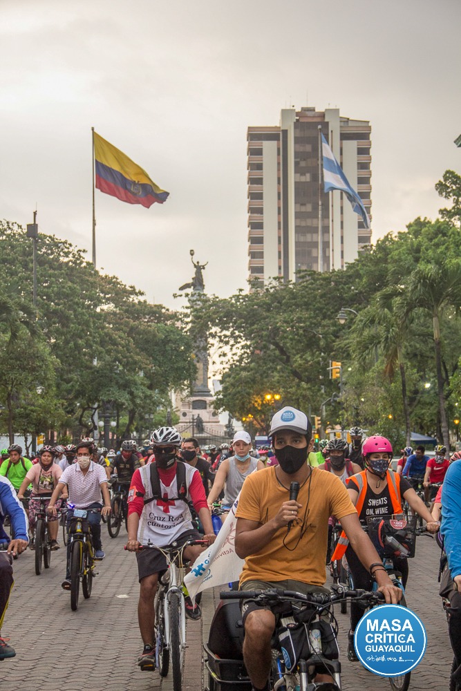 ¡Gracias 2020! Así disfrutamos de nuestra última Masa Crítica del año en Guayaquil