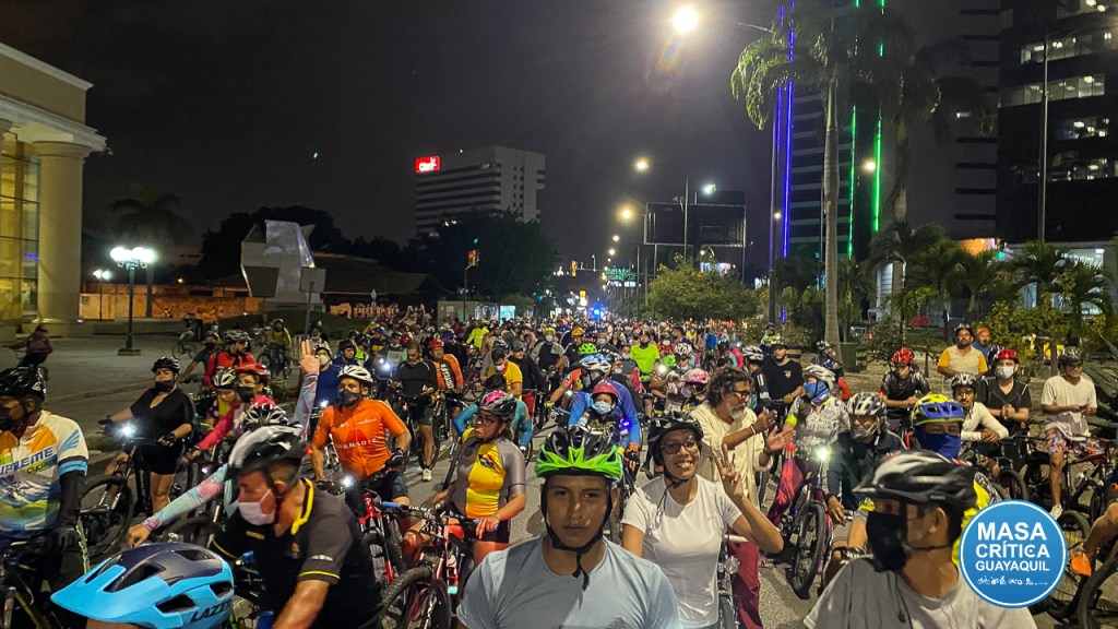 ¡Viva la bici! Guayaquil celebró el Día Mundial de la Bicicleta con Masa Crítica