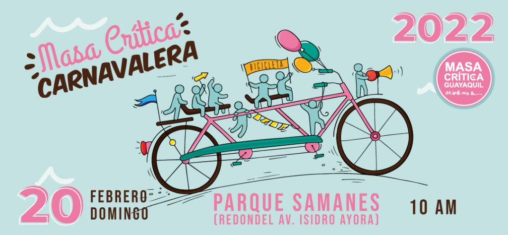 Primera Masa Crítica de 2022 será este 20 de&nbsp;febrero