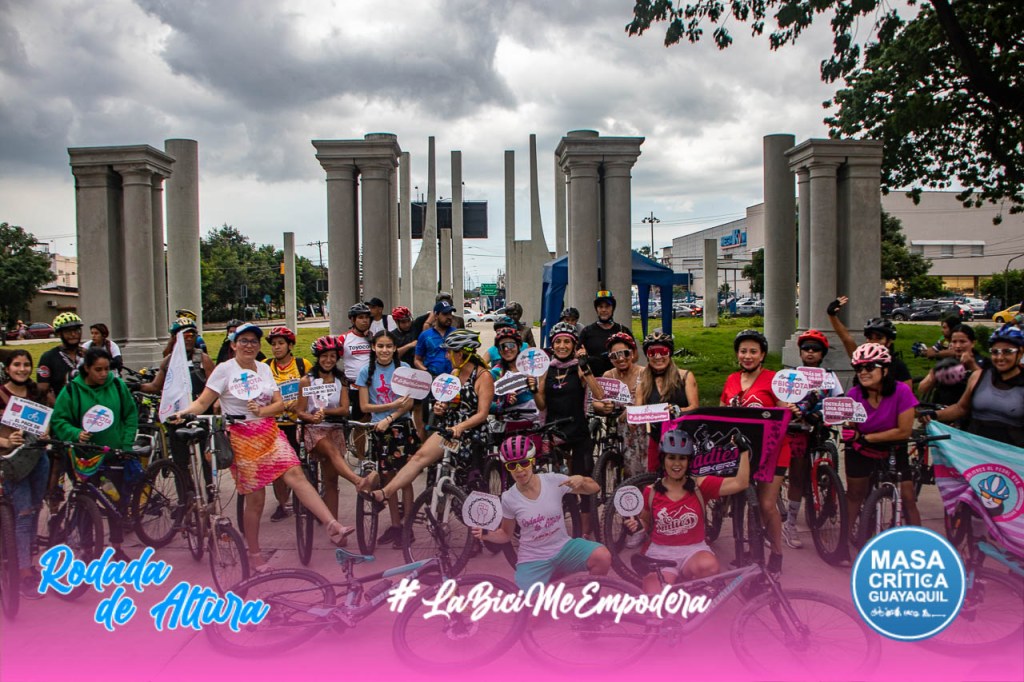 Fotogalería: Mujeres mostraron su poder en la Rodada de Altura de Masa Crítica&nbsp;Guayaquil