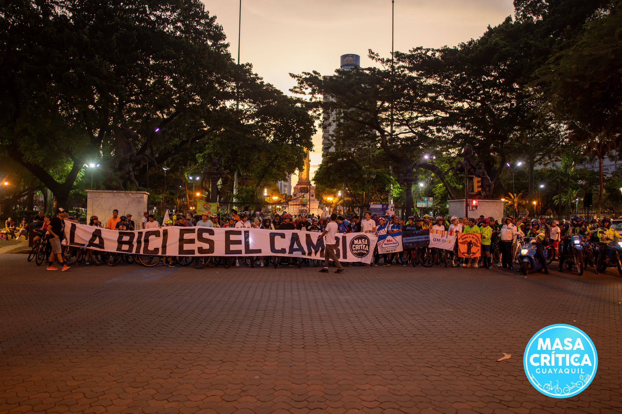 VIDEOS y FOTOGALERÍA ¡Viva la bici! Así celebró Masa Crítica el Día Mundial de la Bicicleta en Guayaquil
