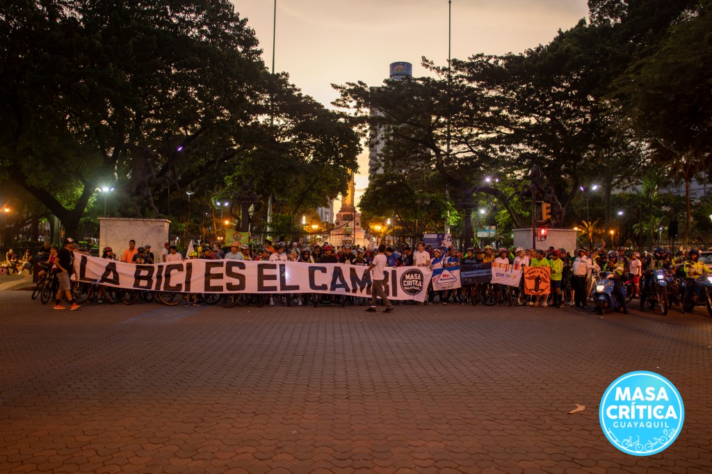 VIDEOS y FOTOGALERÍA ¡Viva la bici! Así celebró Masa Crítica el Día Mundial de la Bicicleta en&nbsp;Guayaquil