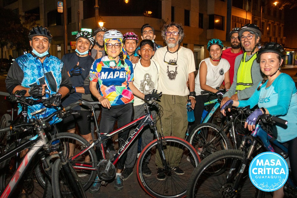Fotogalería: Con la Masa Crítica juliana celebramos a Guayaquil en sus&nbsp;fiestas