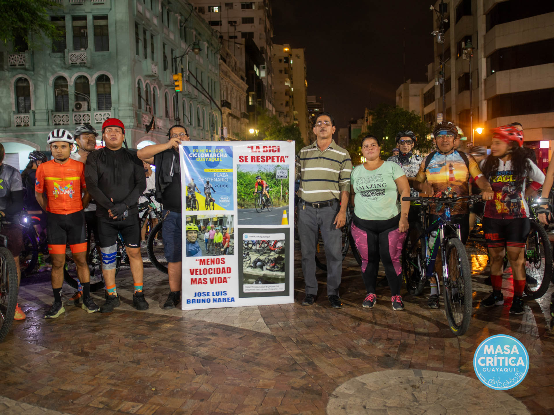 Nuestra primera Masa Crítica de 2025 nos llevó al sur de Guayaquil