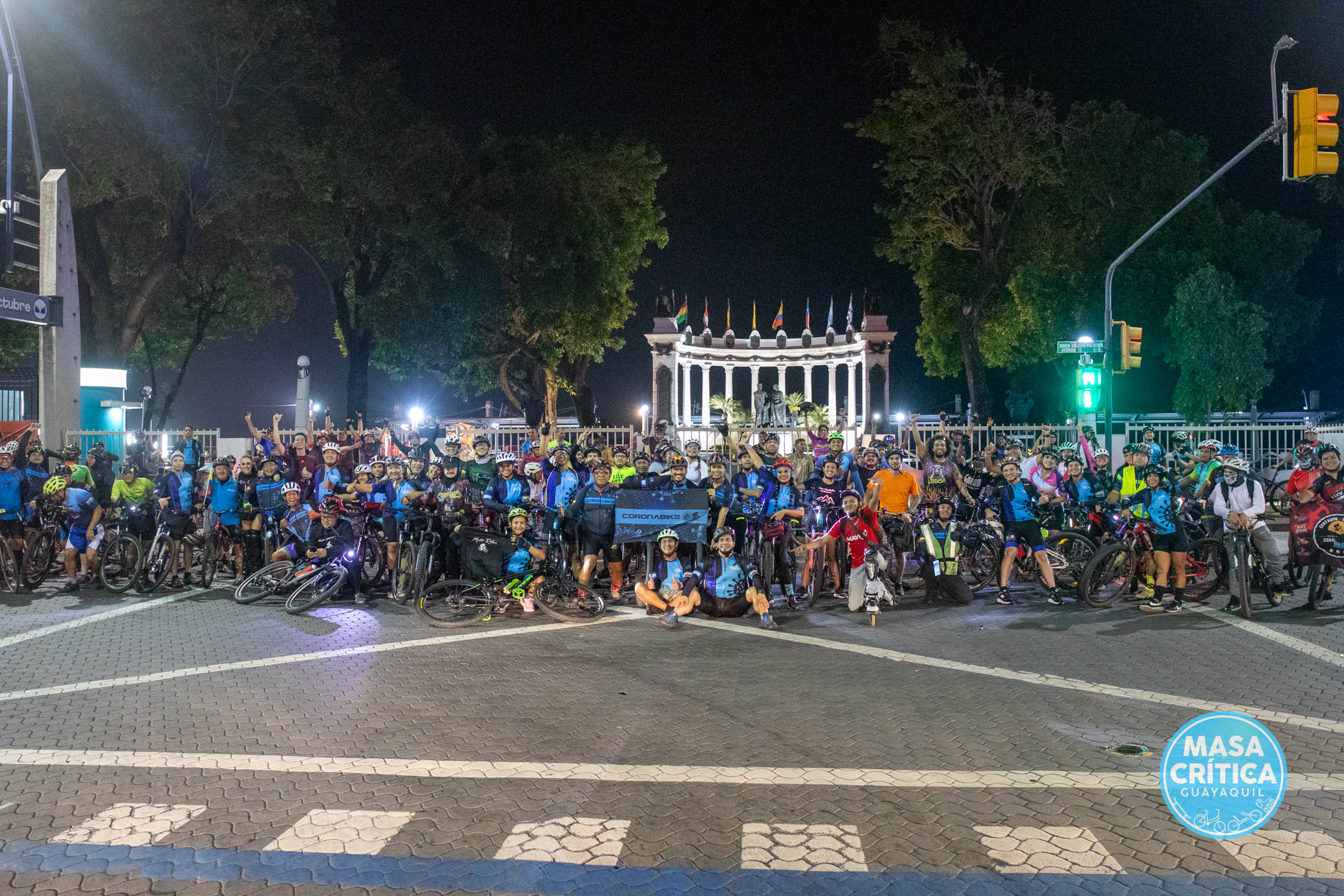 ¡FOTOS! Masa Crítica festejó los 5 años de Corona Bike
